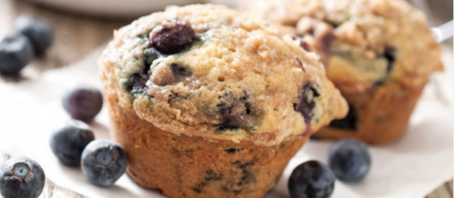 Vegan Blueberry Muffins