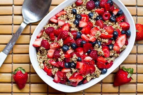 Raw Berry Crisp