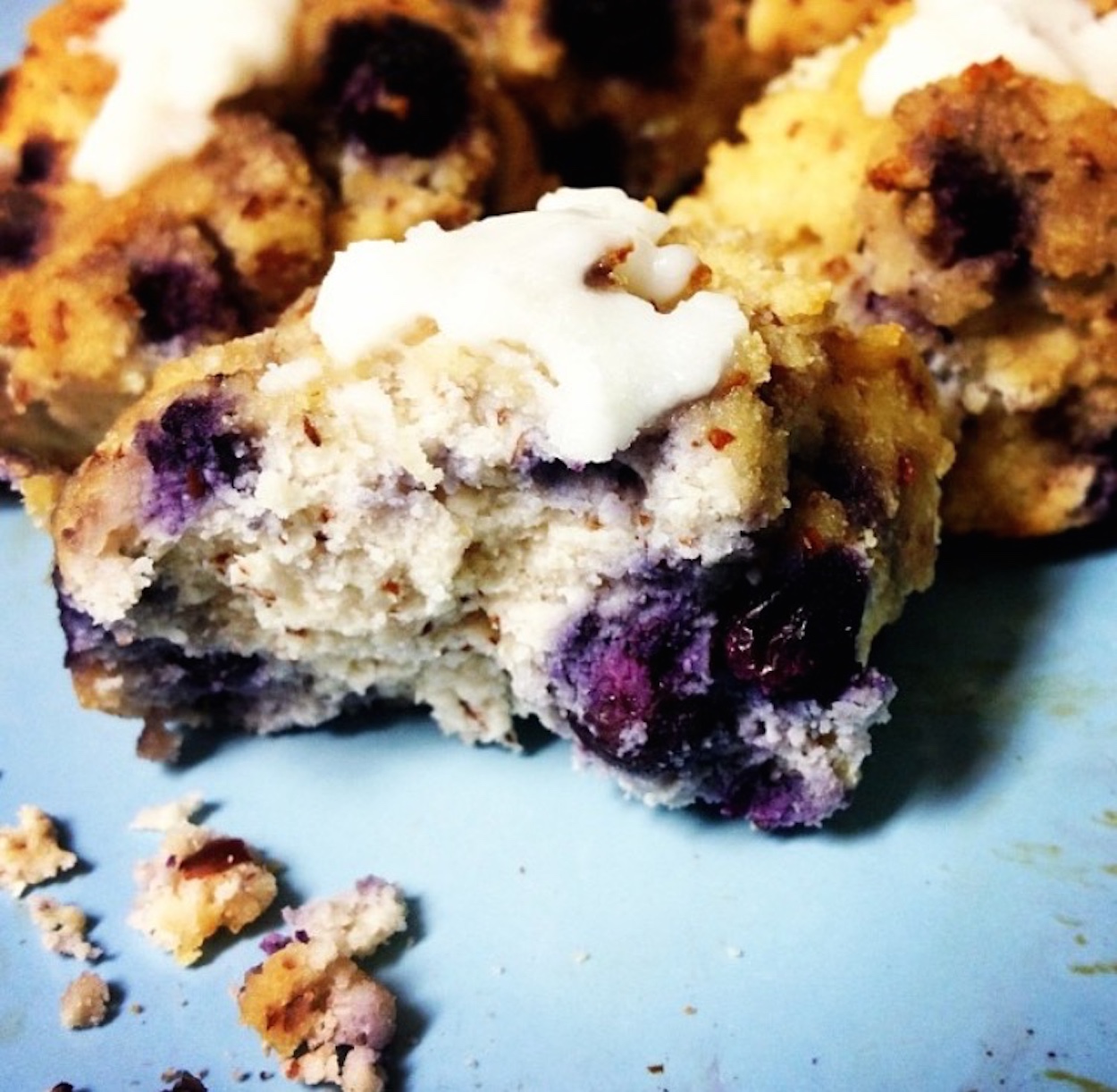 blueberry scones