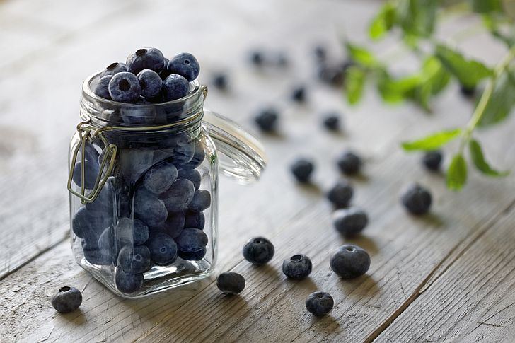 Anthocyanins in blueberries