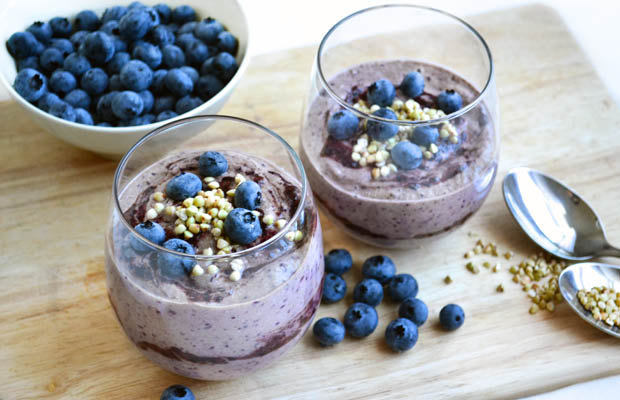 Blueberry breakfast bowl