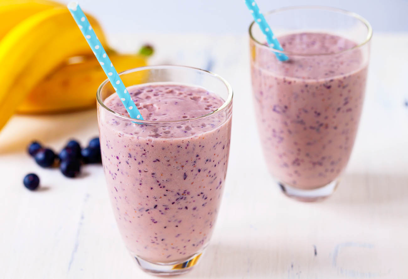 Banana Blueberry Smoothie