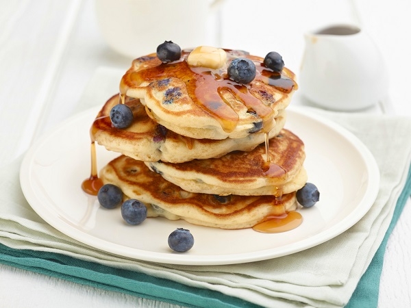 Vegan Blueberry Pancakes