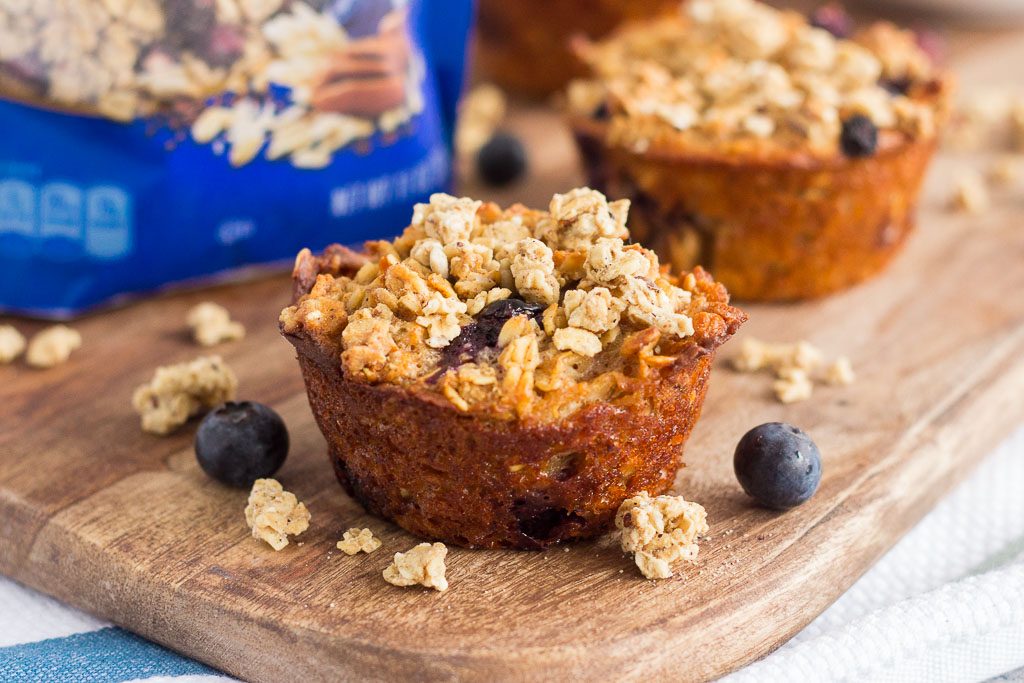 Blueberry Oatmeal Muffins