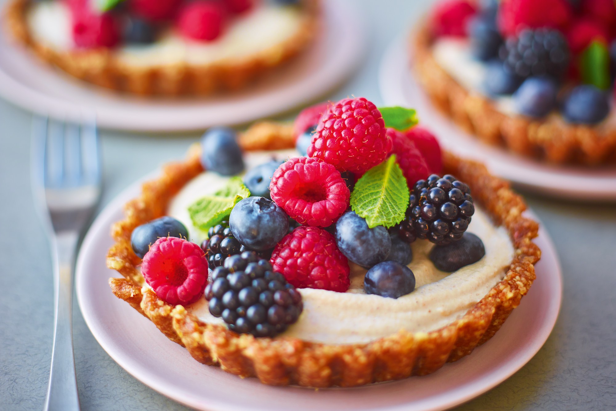 Berry tartlets