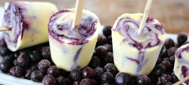 Blueberry Popsicles