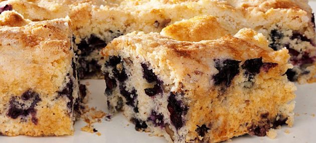 Blueberry Sour Cream Coffee Cake