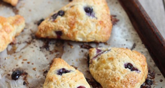 Blueberry Brie Scones