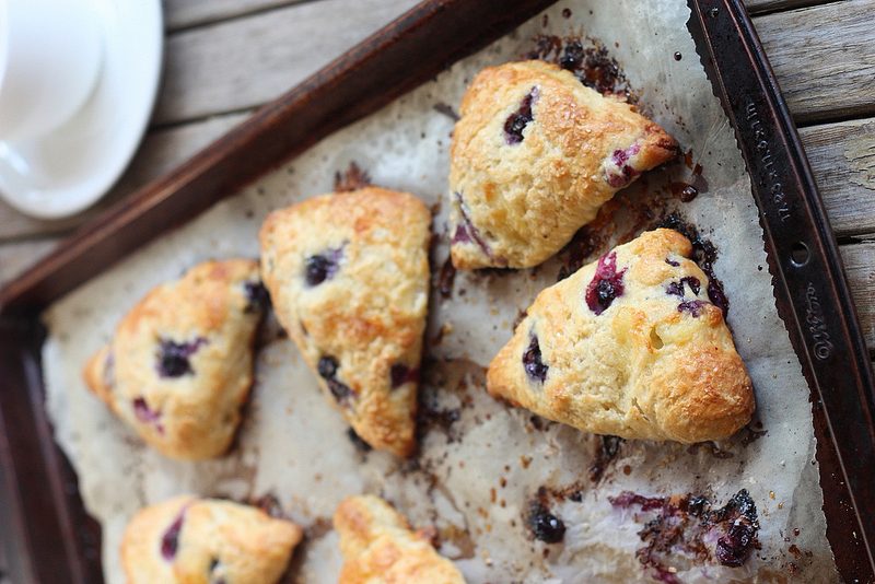 Blueberry Brie Scones