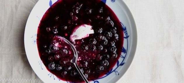 Blueberry Soup