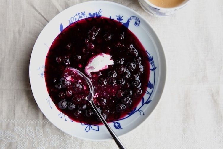 Blueberry Soup