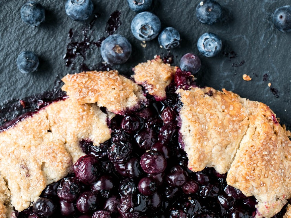 Mini Blueberry Galettes