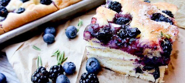 Blueberry Focaccia