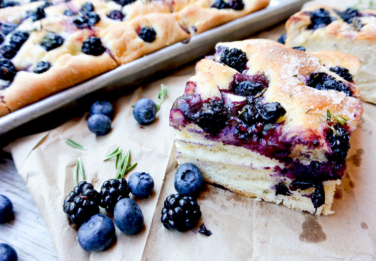 Blueberry Focaccia