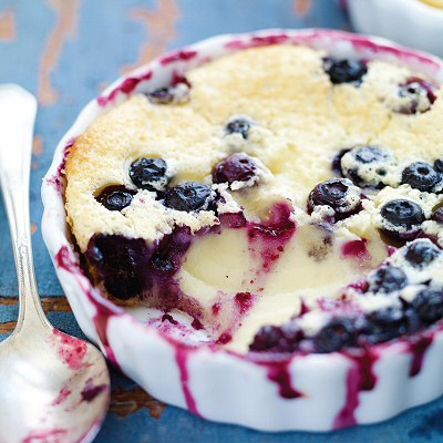 Blueberry-clafoutis