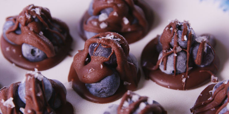 Chocolate Blueberry Clusters