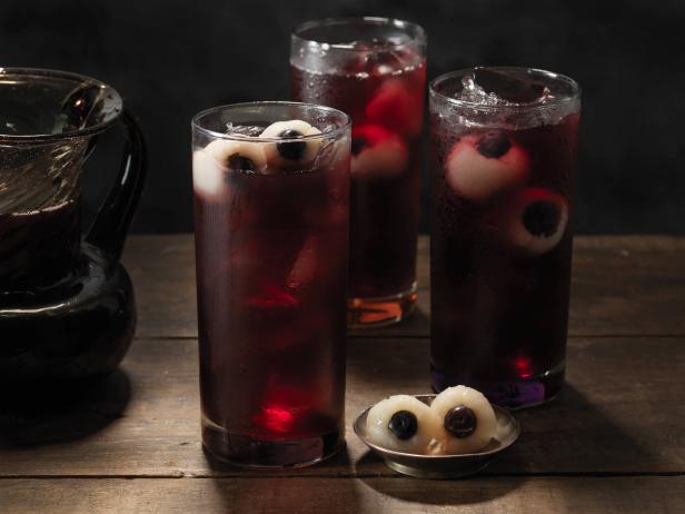 Blueberry Eyeball Punch