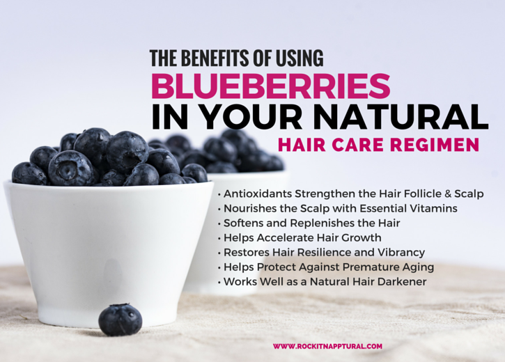 blueberries Healthy Locks