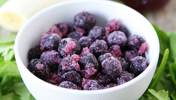 Frozen Blueberries