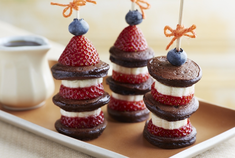 Chocolate Berry Skewers