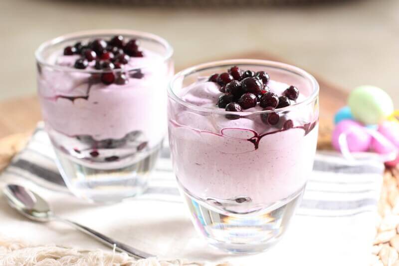 wild blueberry fool