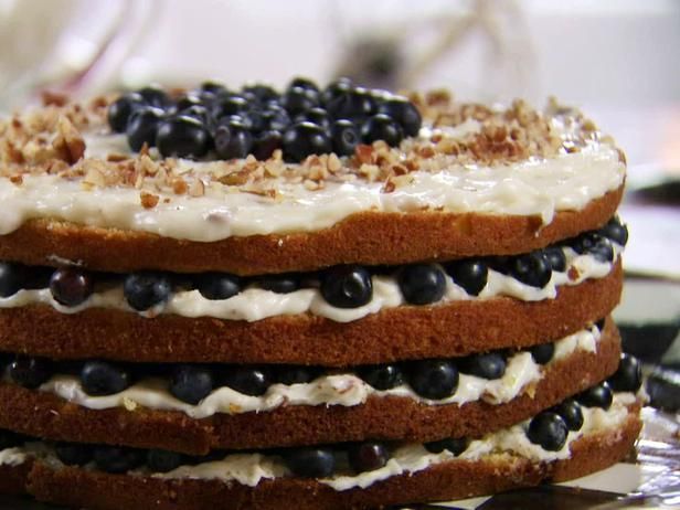 blueberry vanilla cake