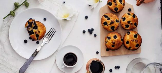 Blueberry Streusel Muffins