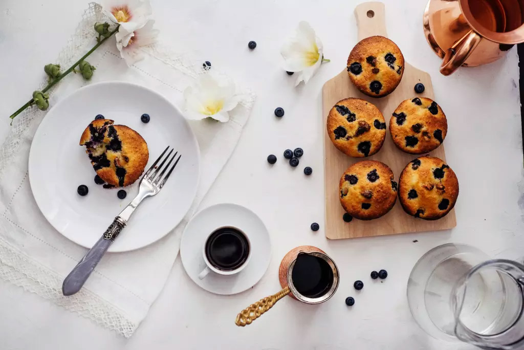 Blueberry-Streusel-Muffins