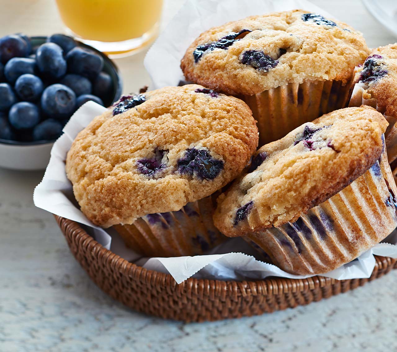 Blueberry Buttermilk Muffins