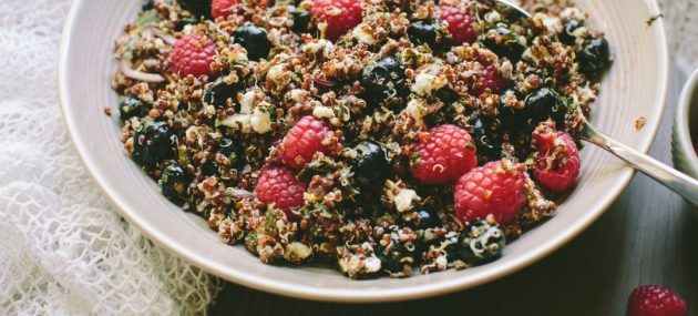 Healthy Berry Salad for Mid-day Meal